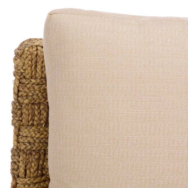 American Home Furniture Safavieh Couture Gregory Tall Woven Water Hyacinth Accent Chair