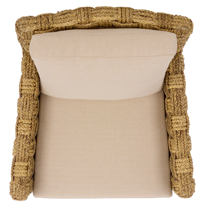 American Home Furniture Safavieh Couture Gregory Tall Woven Water Hyacinth Accent Chair