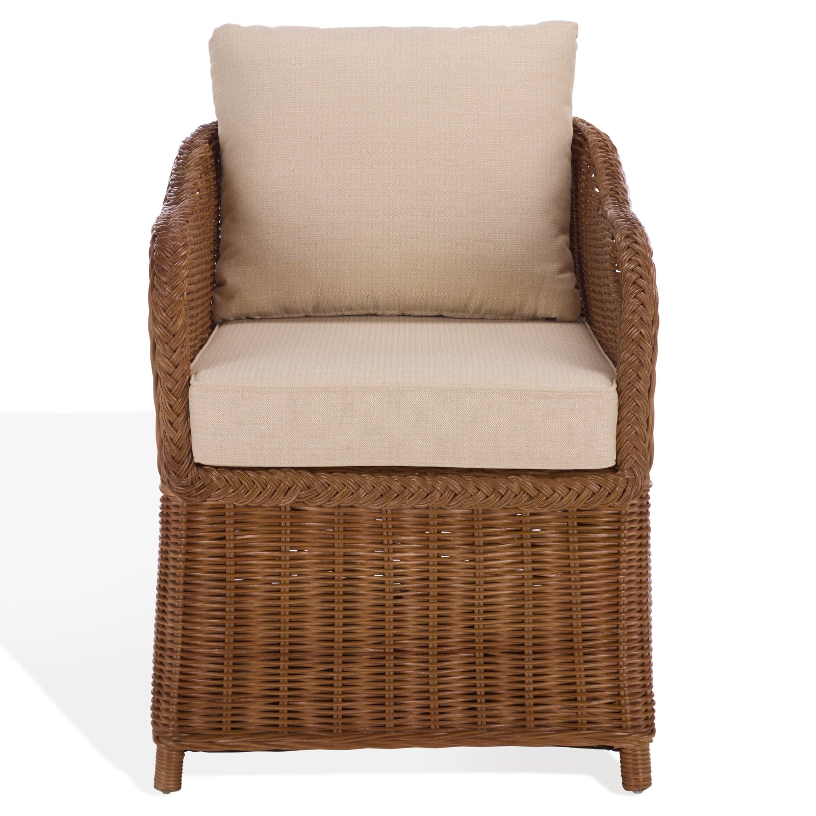 Safavieh Couture Nikolina Rattan Accent Chair