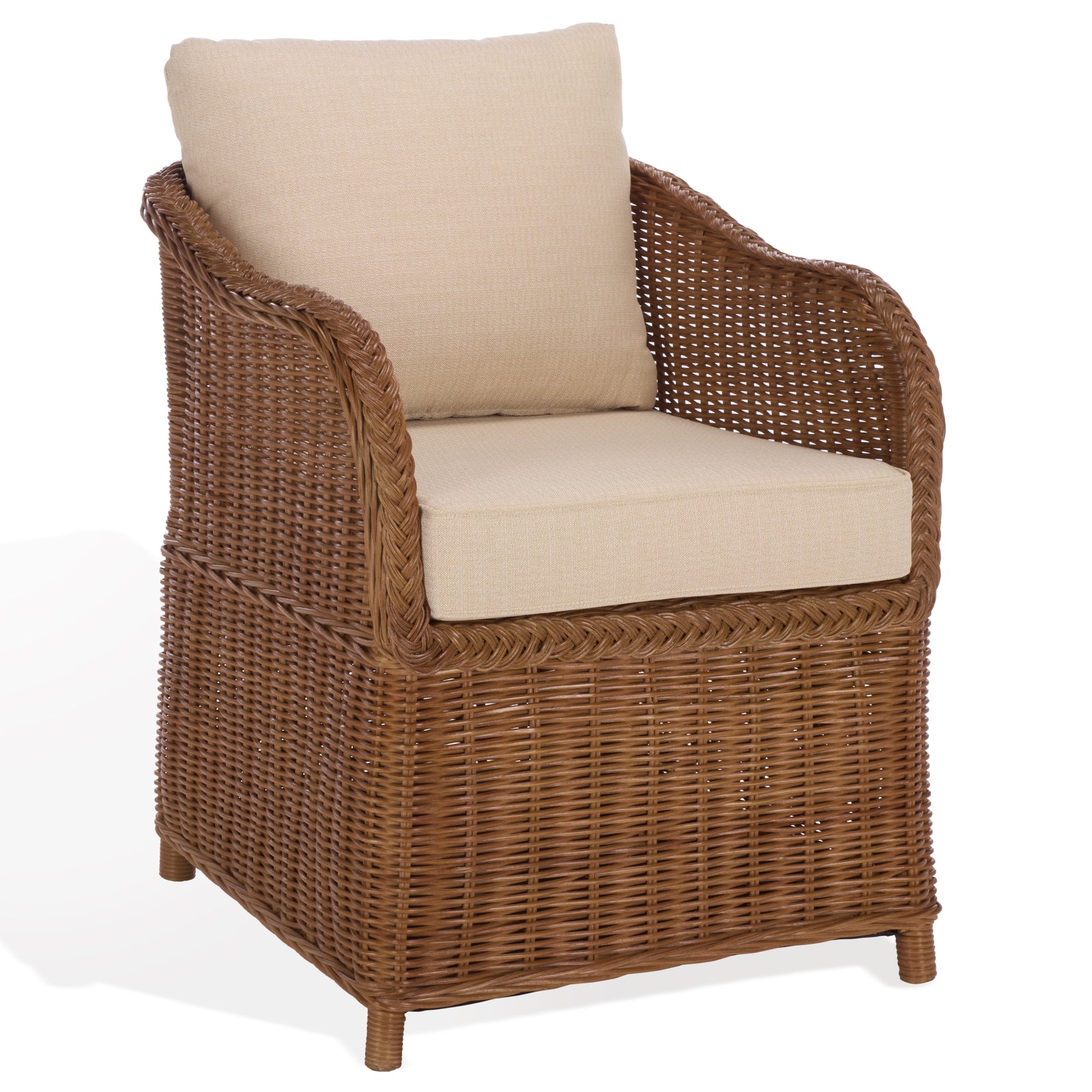 Safavieh Couture Nikolina Rattan Accent Chair