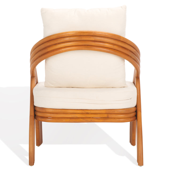 American Home Furniture | Safavieh Couture - DEMARCO RATTAN ACCENT CHAIR