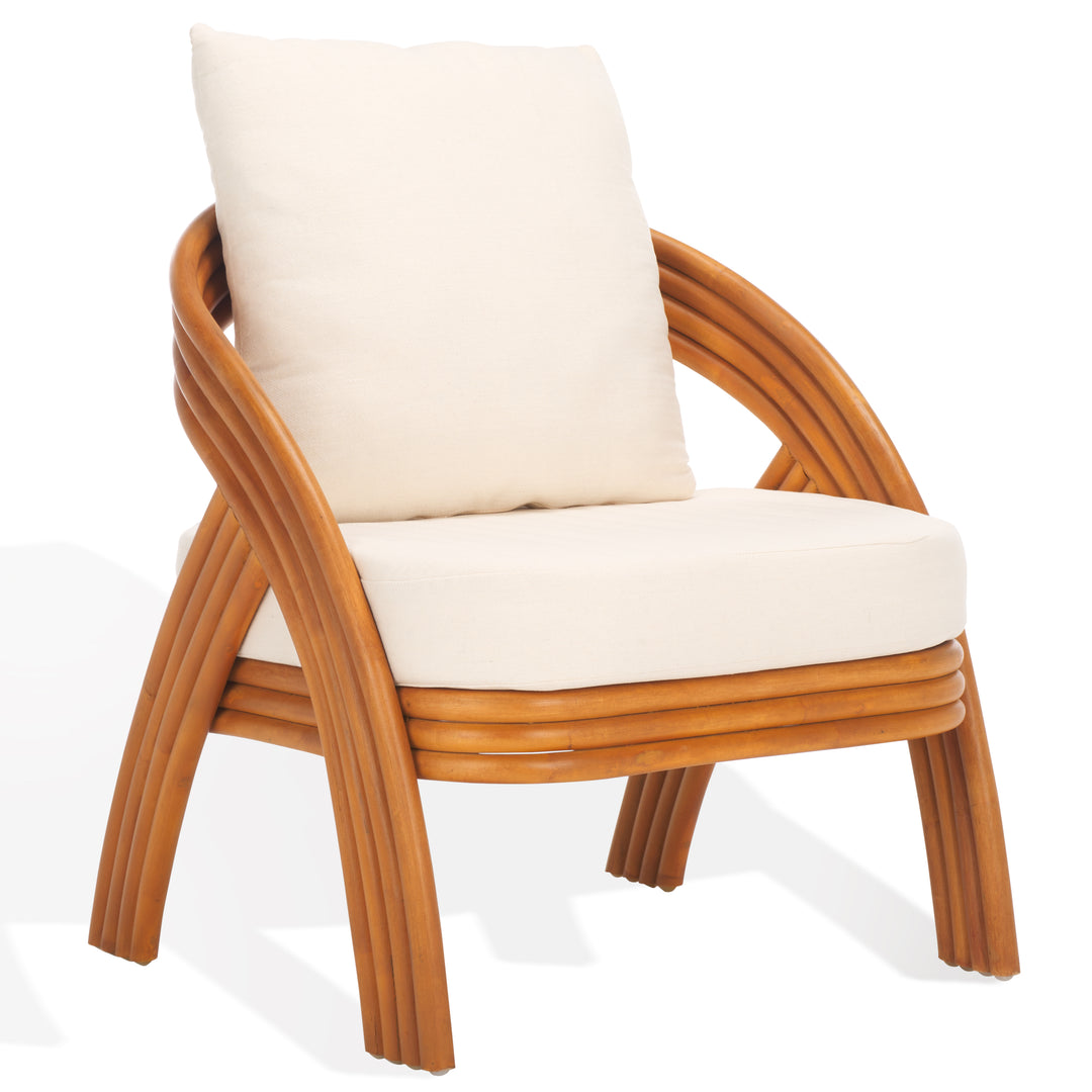 American Home Furniture | Safavieh Couture - DEMARCO RATTAN ACCENT CHAIR