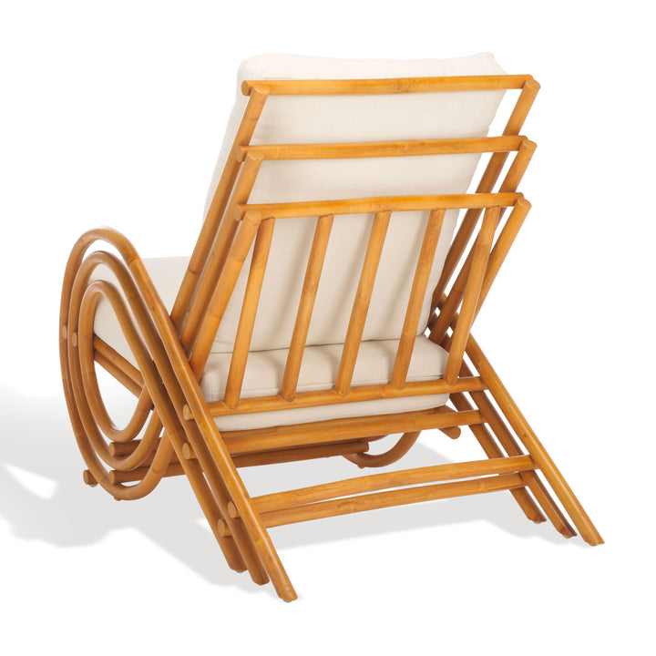 American Home Furniture | Safavieh Couture - FERNSON RATTAN ACCENT CHAIR