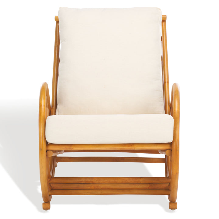 American Home Furniture | Safavieh Couture - FERNSON RATTAN ACCENT CHAIR