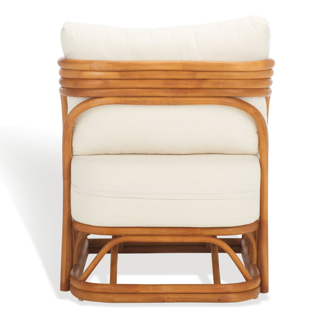 American Home Furniture | Safavieh Couture - HARLOWE RATTAN ACCENT CHAIR