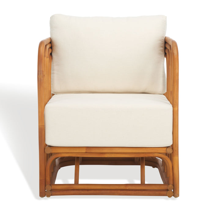 American Home Furniture | Safavieh Couture - HARLOWE RATTAN ACCENT CHAIR