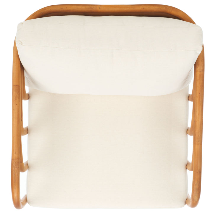 American Home Furniture | Safavieh Couture - HARLOWE RATTAN ACCENT CHAIR