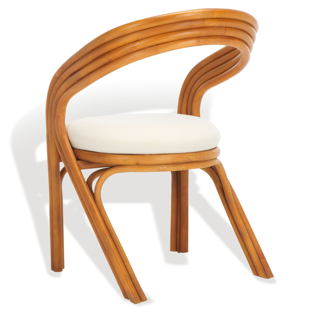 American Home Furniture | Safavieh Couture - JENNABROOK RATTAN DINING CHAIR