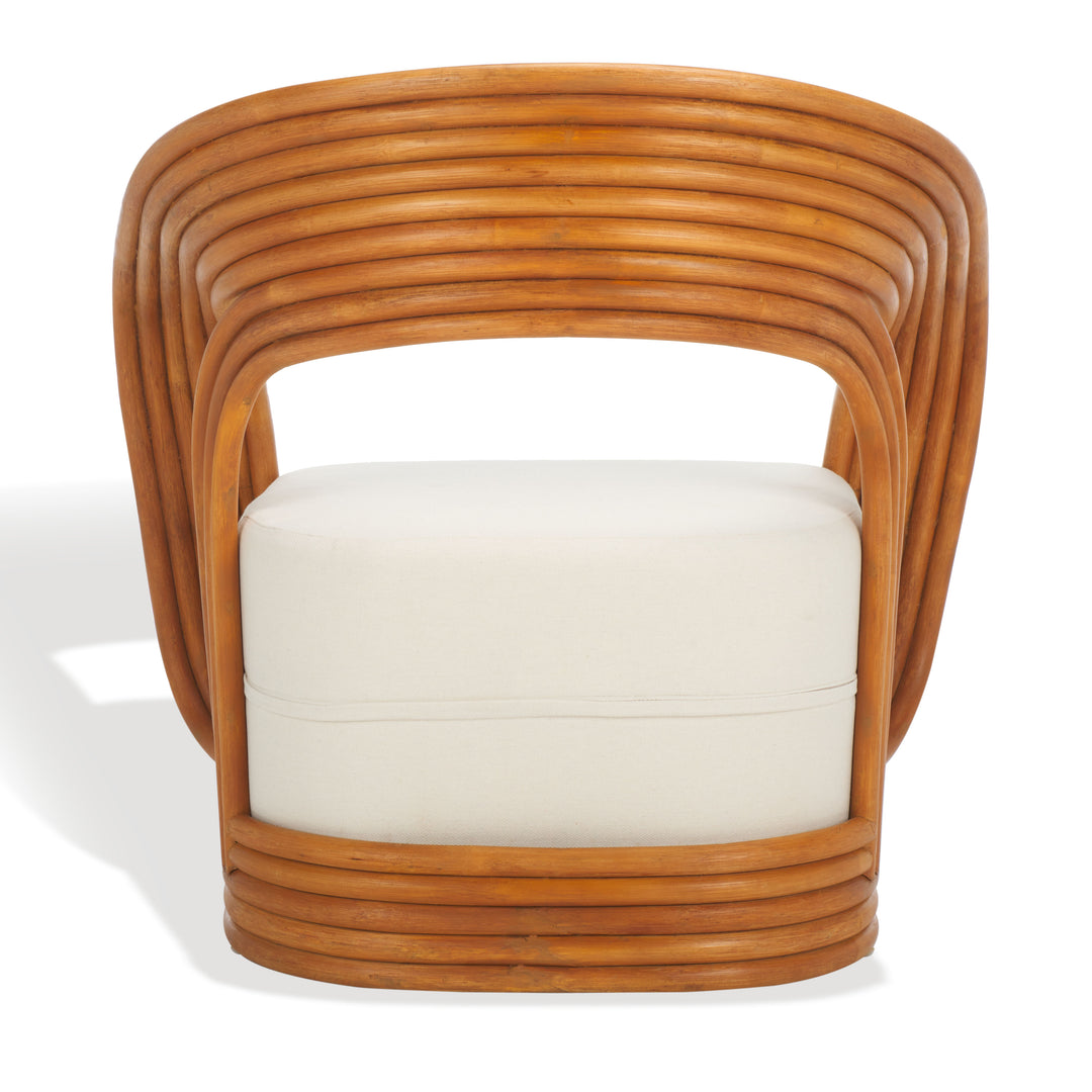 American Home Furniture | Safavieh Couture - GIORNO RATTAN ACCENT CHAIR