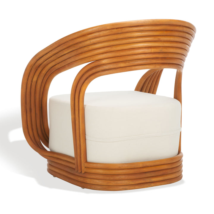 American Home Furniture | Safavieh Couture - GIORNO RATTAN ACCENT CHAIR