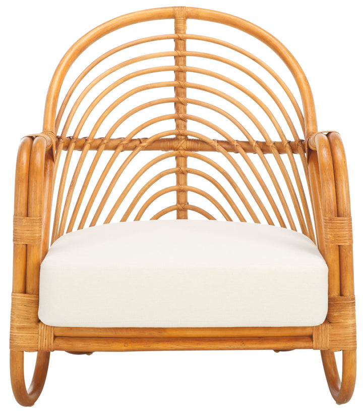 American Home Furniture | Safavieh Couture - IVYBELLE RATTAN ACCENT CHAIR