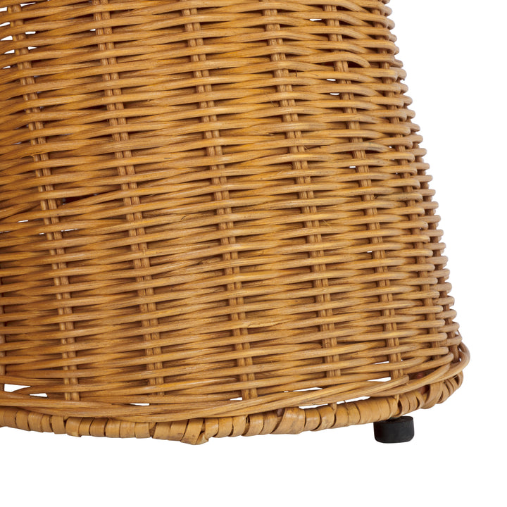 American Home Furniture Safavieh Couture Hylda Square Rattan Accent Table