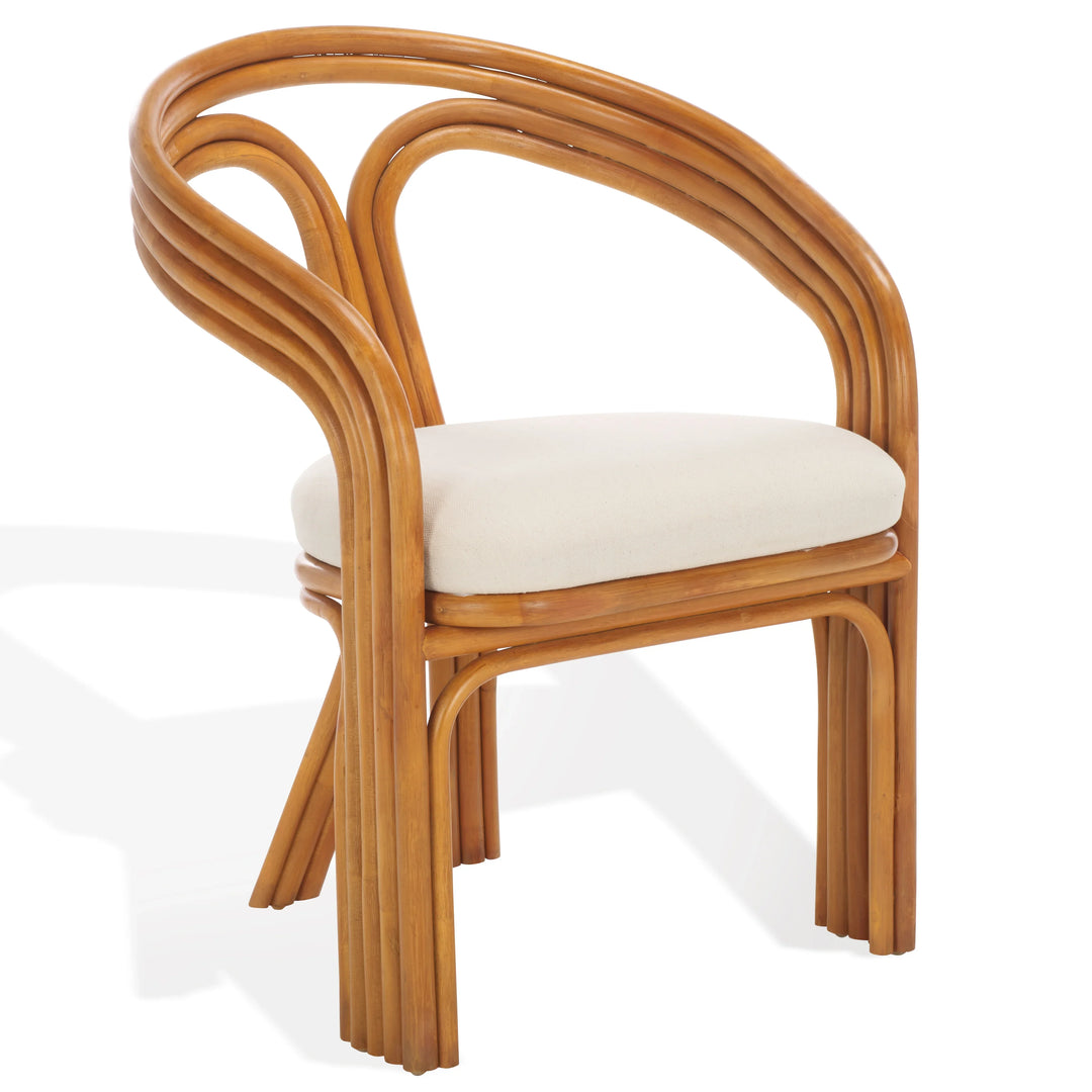 Jennabrook Rattan Pole Accent Chair - AmericanHomeFurniture