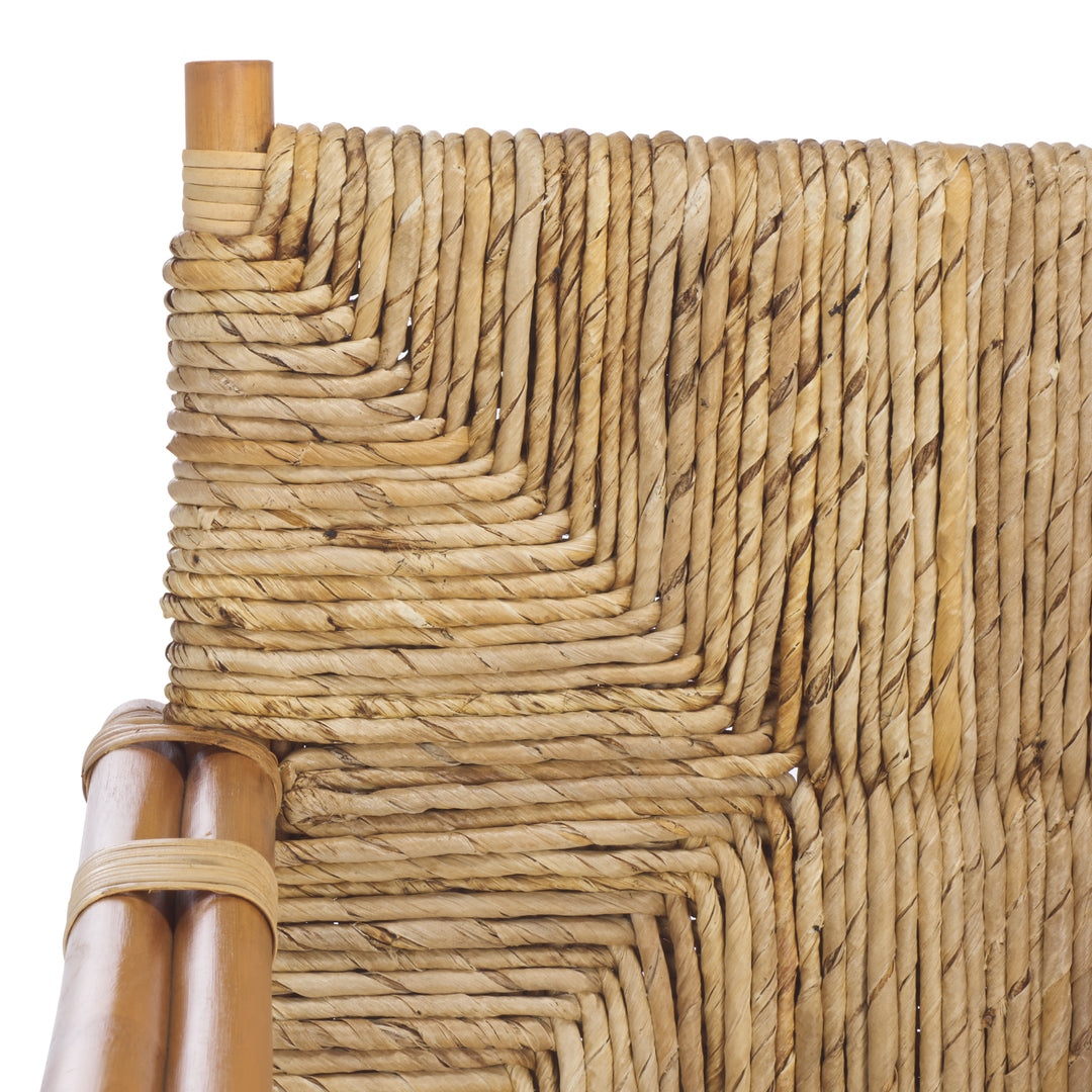 American Home Furniture Safavieh Couture Elexa Banana Weaving Accent Chair