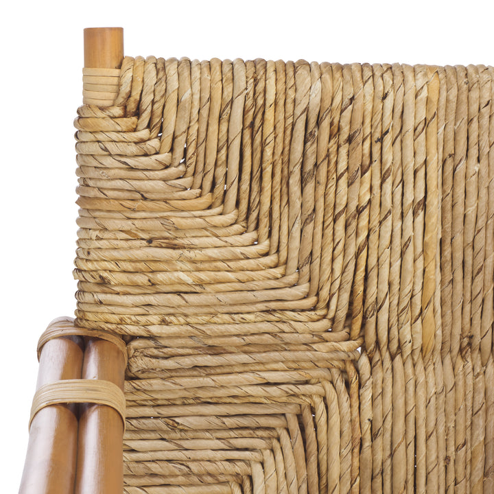 American Home Furniture Safavieh Couture Elexa Banana Weaving Accent Chair