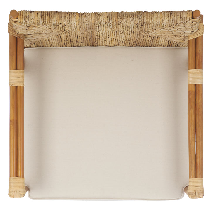 American Home Furniture Safavieh Couture Elexa Banana Weaving Accent Chair