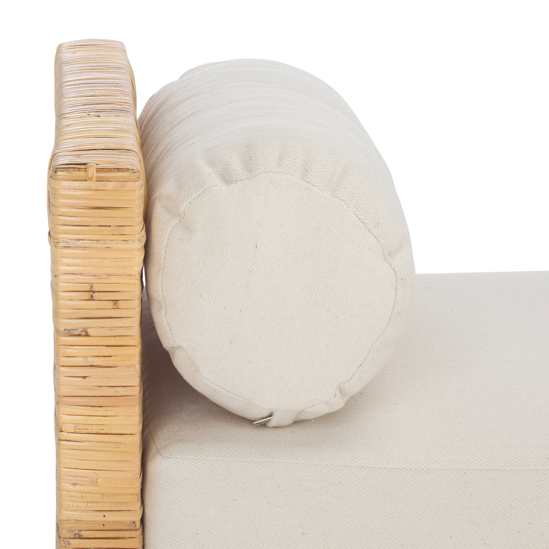 American Home Furniture Safavieh Couture Cryslene Teakwood Bench