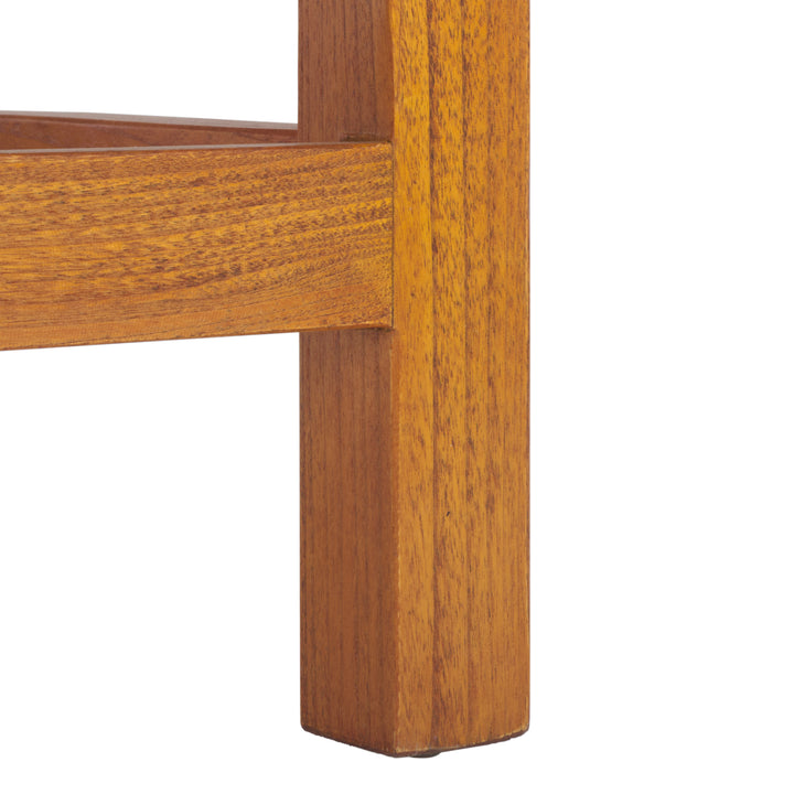 American Home Furniture Safavieh Couture Cryslene Teakwood Bench