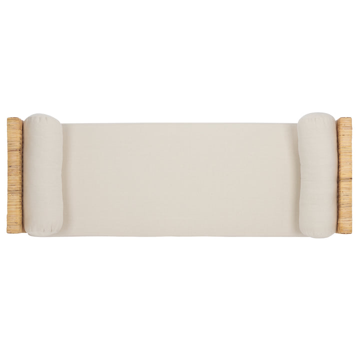 American Home Furniture Safavieh Couture Cryslene Teakwood Bench