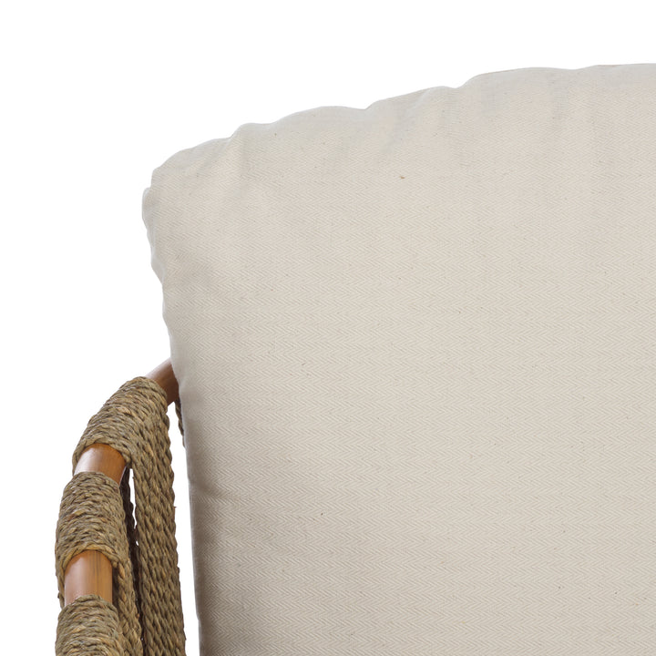 American Home Furniture Safavieh Couture Donatello Rattan Pole Accent Chair