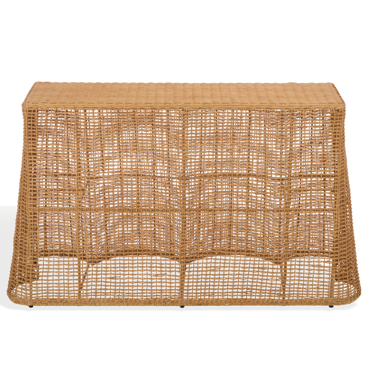 Safavieh Couture Jilliette Rattan Console Table