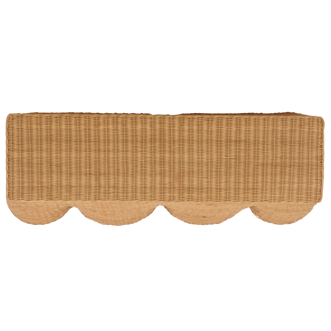 Safavieh Couture Jilliette Rattan Console Table