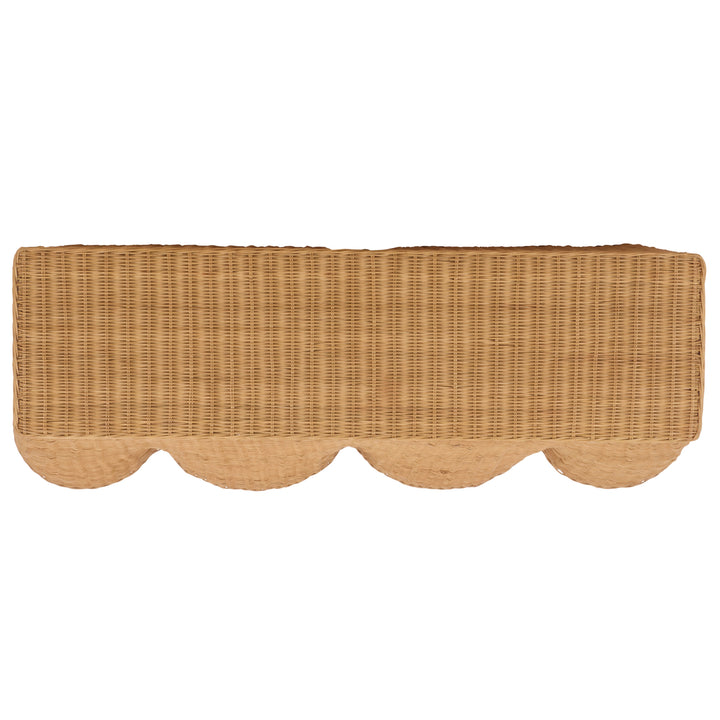 Safavieh Couture Jilliette Rattan Console Table