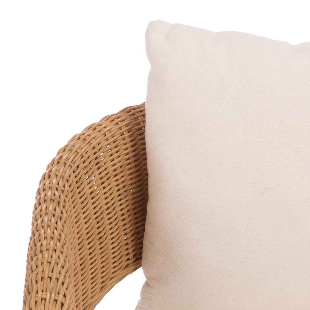 Safavieh Couture Leanna Rattan Swivel Chair