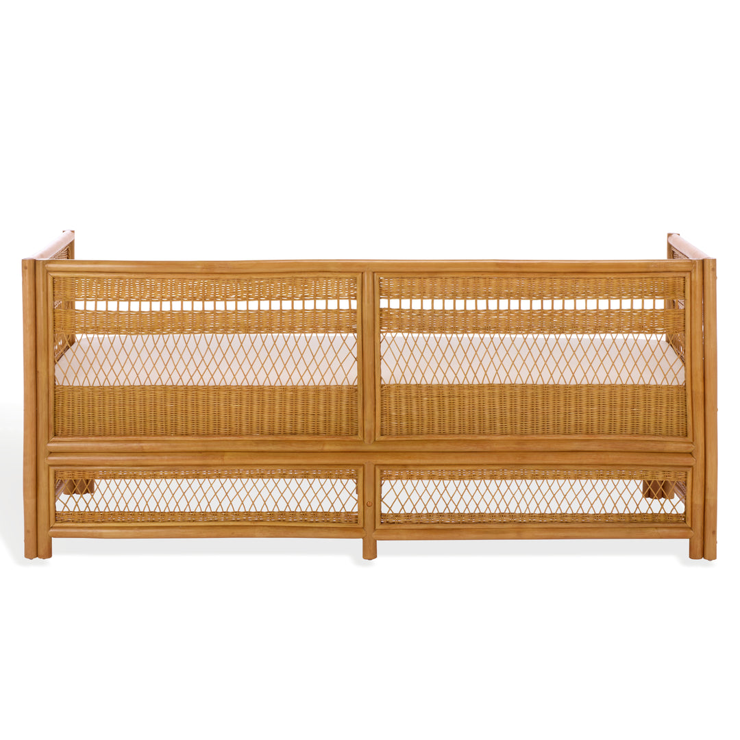 Safavieh Couture Shawnee Rattan Loveseat
