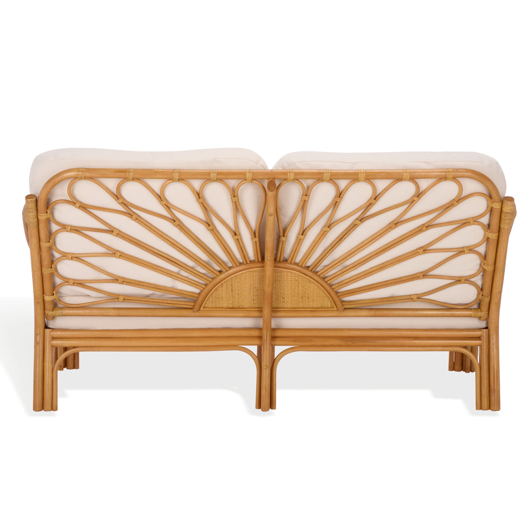 Safavieh Couture Isaias Rattan Loveseat