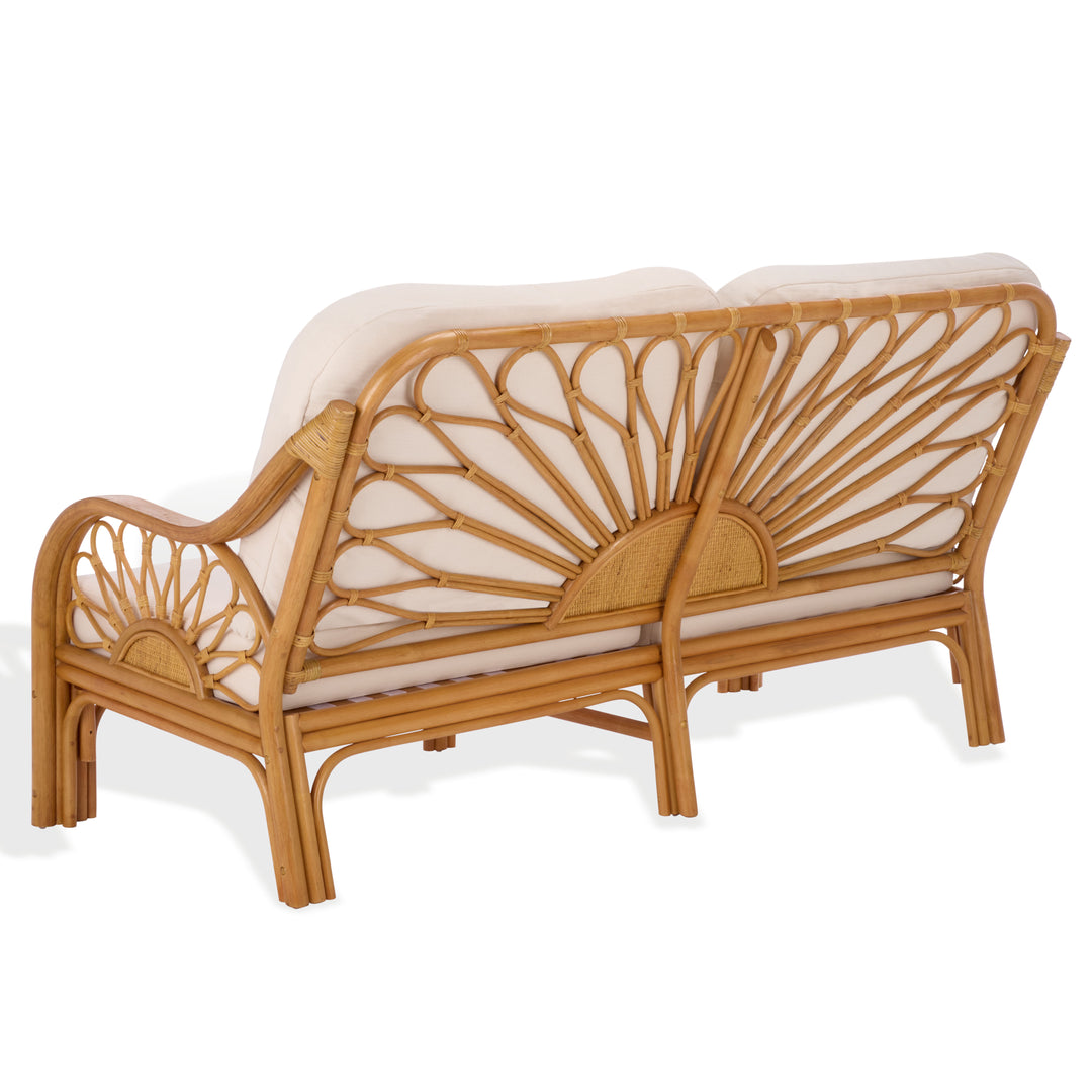 Safavieh Couture Isaias Rattan Loveseat