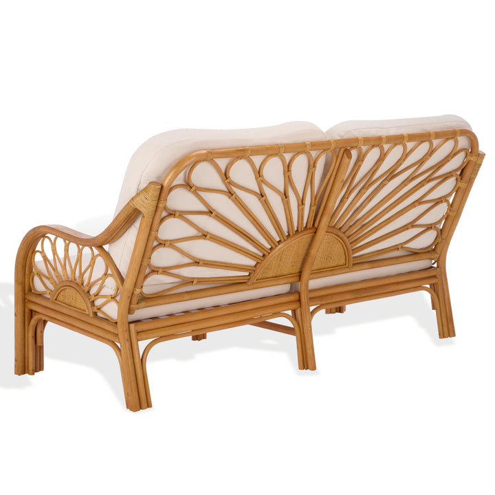 Safavieh Couture Isaias Rattan Loveseat