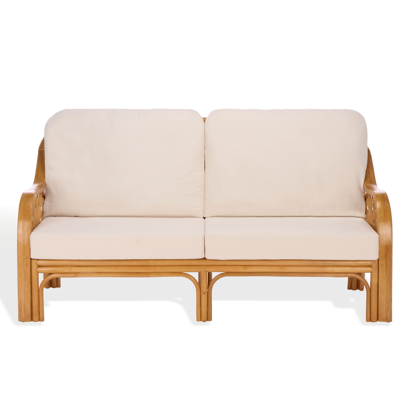 Safavieh Couture Isaias Rattan Loveseat