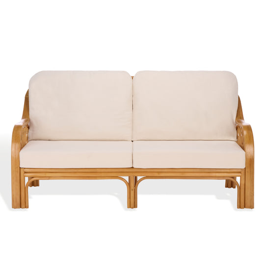 Safavieh Couture Isaias Rattan Loveseat