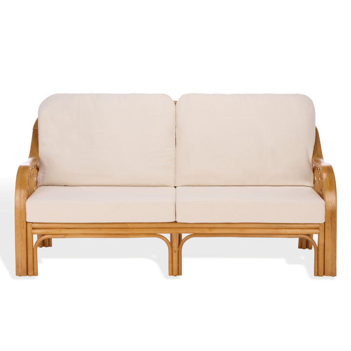 Safavieh Couture Isaias Rattan Loveseat