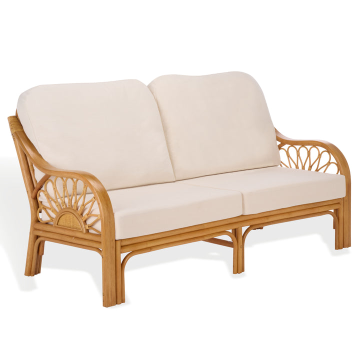 Safavieh Couture Isaias Rattan Loveseat