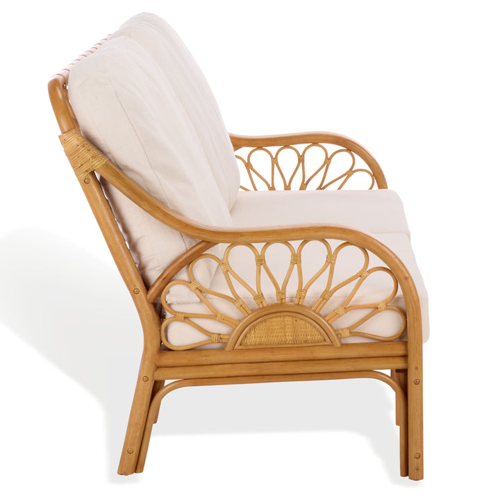 Safavieh Couture Isaias Rattan Loveseat
