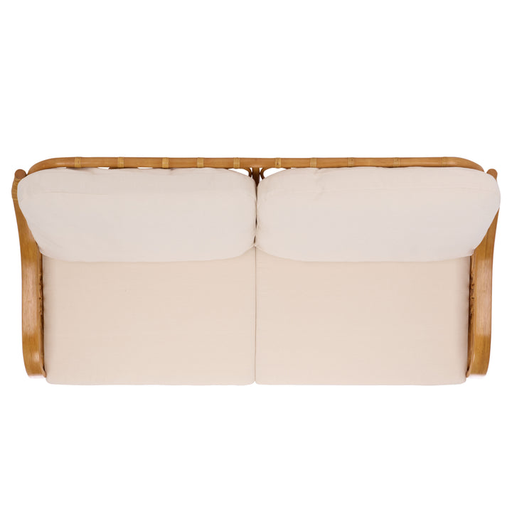 Safavieh Couture Isaias Rattan Loveseat