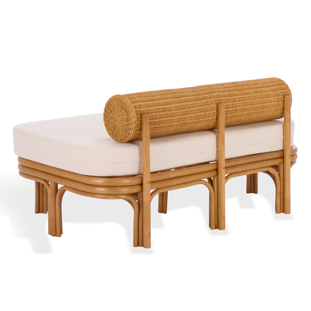 Safavieh Couture Fowley Rattan Bench