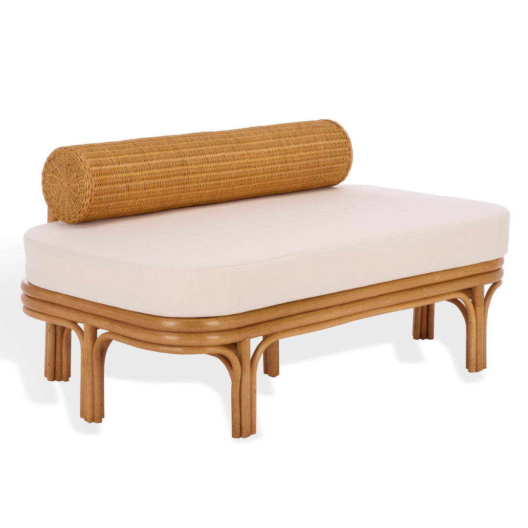 Safavieh Couture Fowley Rattan Bench