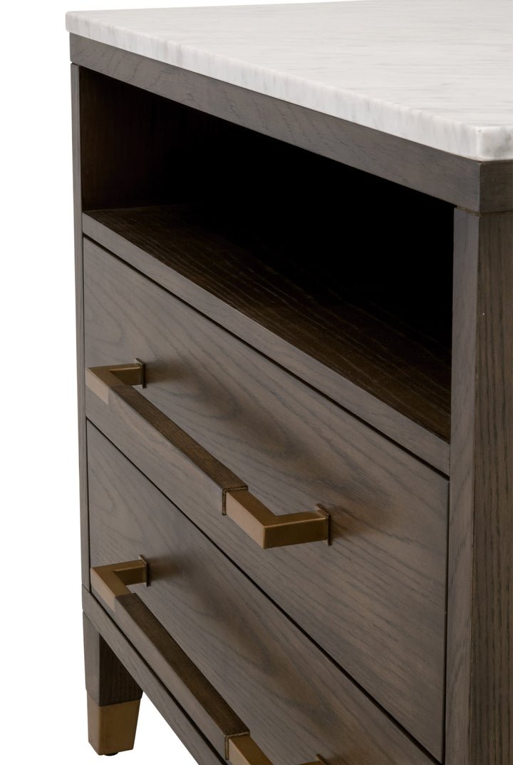 Cambria 2-Drawer Nightstand - AmericanHomeFurniture