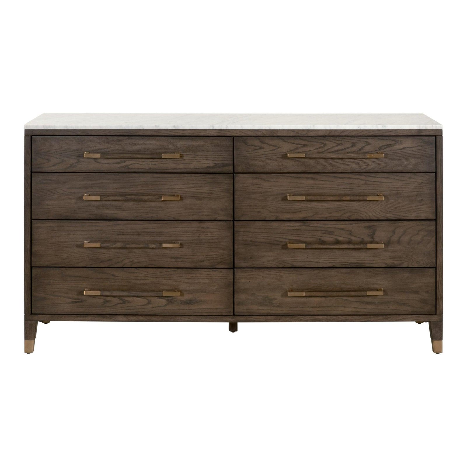 Essentials For Living - Cambria 8-Drawer Double Dresser - 5252.DB-OAK/BIA | American Home Furniture