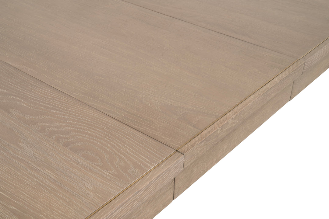 Smoke Gray Oak, Brushed Gold Inlay