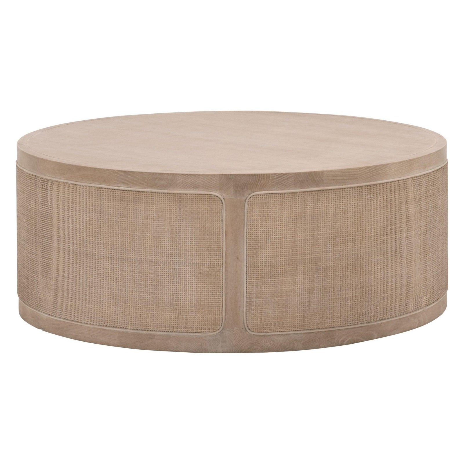 Essentials For Living - Cane Coffee Table - 8091.SGRY-OAK/CN | American Home Furniture