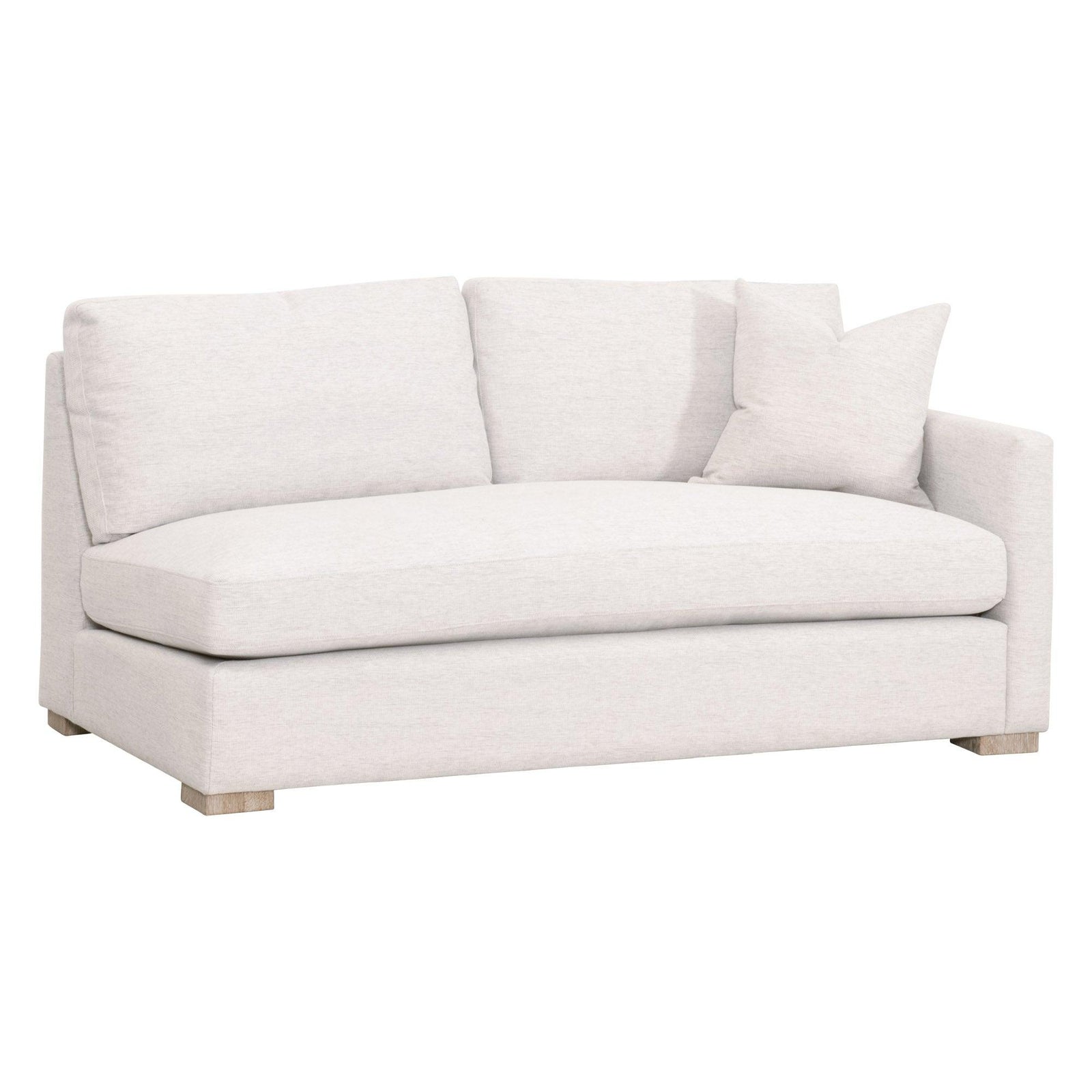 Essentials For Living - Clara Modular 2-Seat Right Slim Arm Sofa - 6620-2S1RA.STOBSK/NG | American Home Furniture