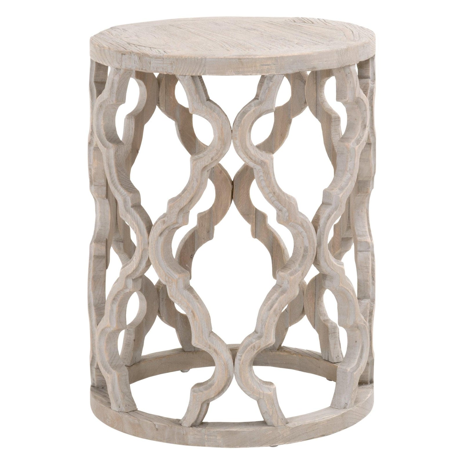Essentials For Living - Clover End Table - 8028.SGRY-ELM | American Home Furniture