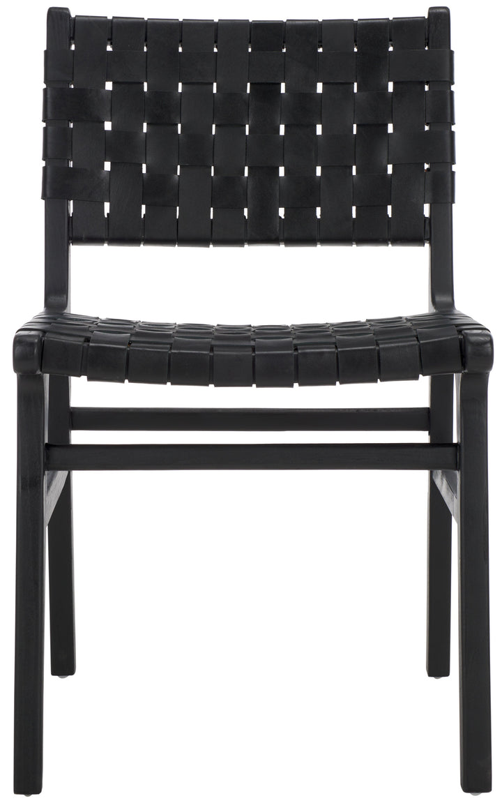 Taika Woven Leather Dining Chair