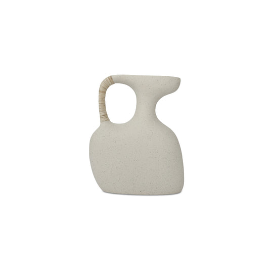 Vila 13In Sculptural Vessel Cream