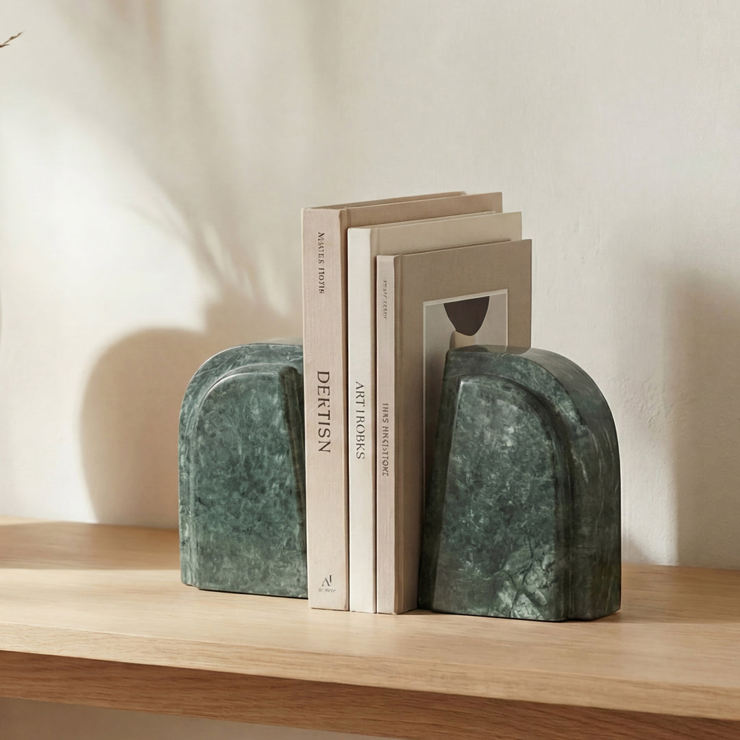 Zane Marble Bookends - Set of 2