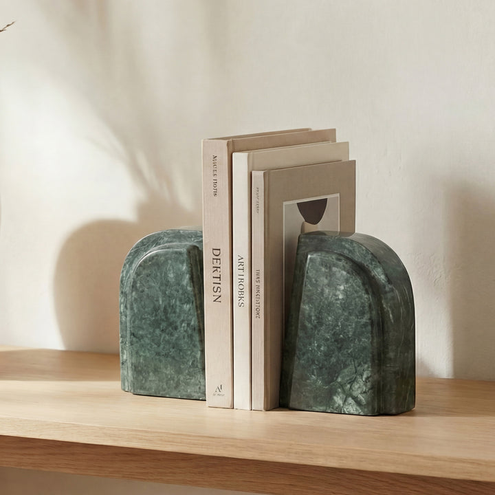 Zane Marble Bookends - Set of 2